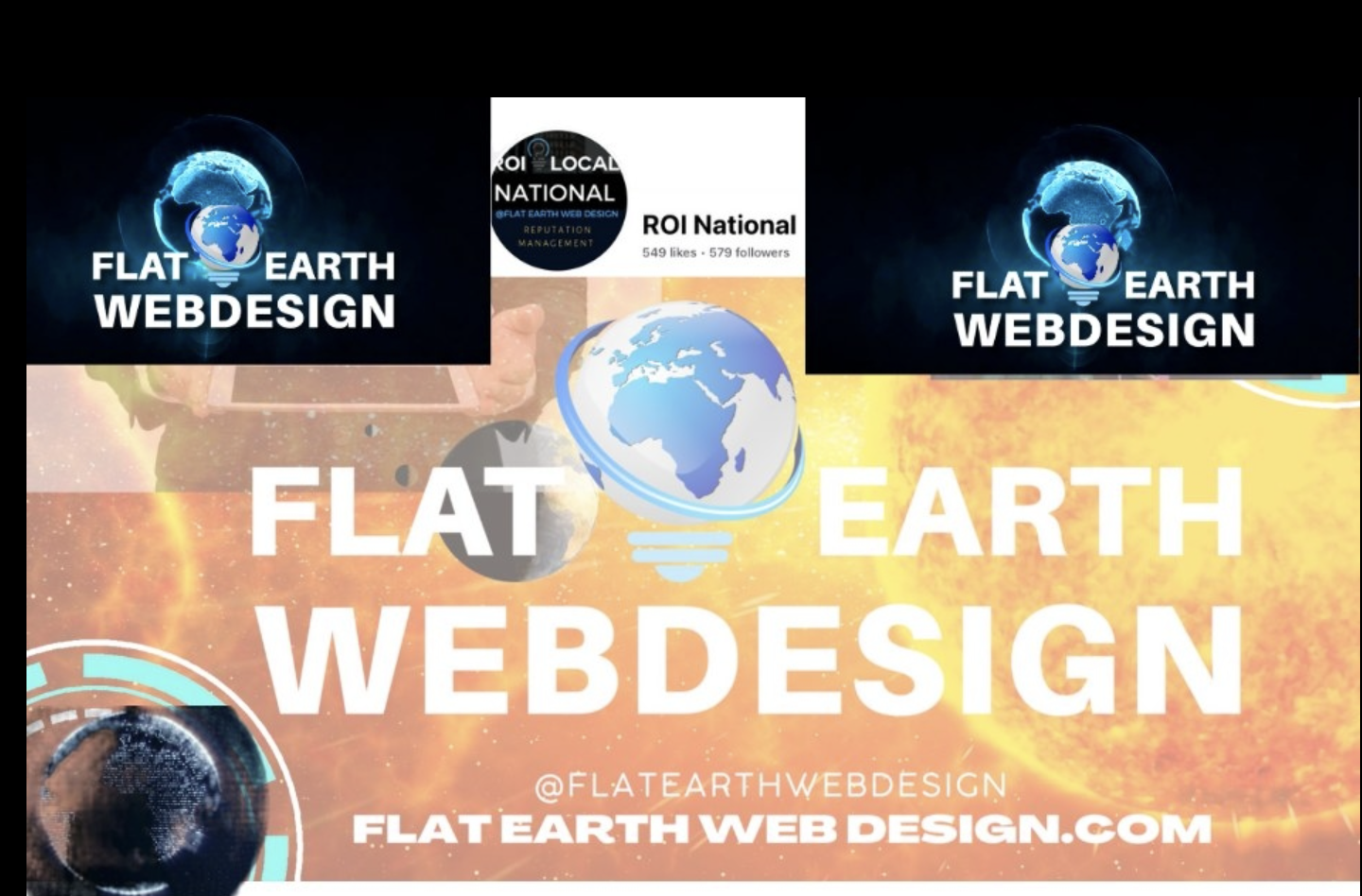 Flat Earth Webdesign